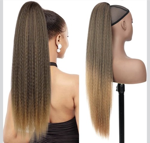 Long straight drawstring - long,