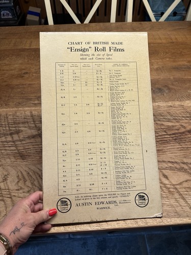 Vintage ensign roll films - vintage,