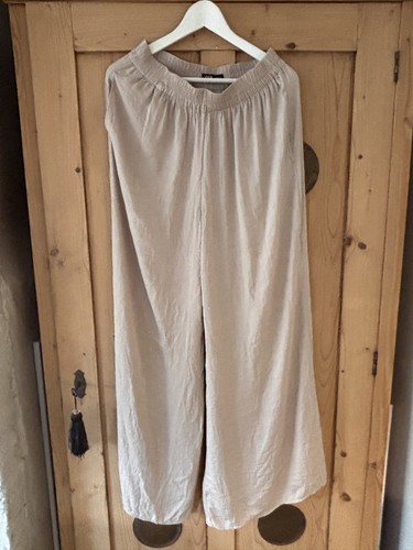 Zara ladies silky wide - , leg