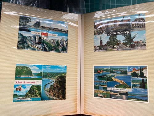 Mid century postcard - century, album