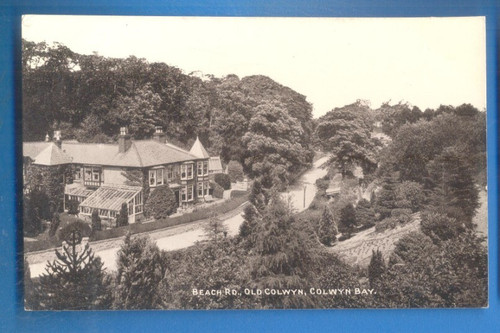 Beach road old colywn - road,old, colywn,colwyn