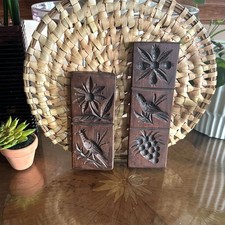 Antique Pair German Springerle