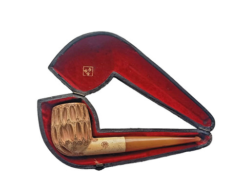Antique meerschaum pipe bbb - pipe, in