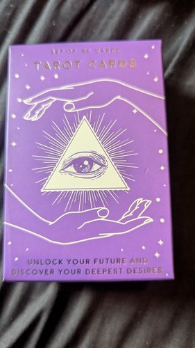 Tarot card deck set cards - deck,