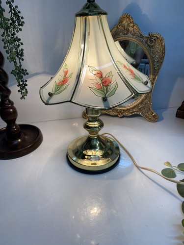Table lamp glass shade - table,