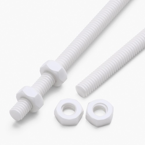White ptfe 200 mm - 2x,