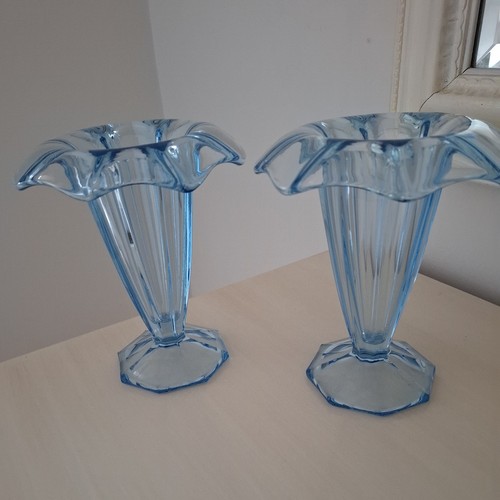 Pair vintage art deco - art, walther