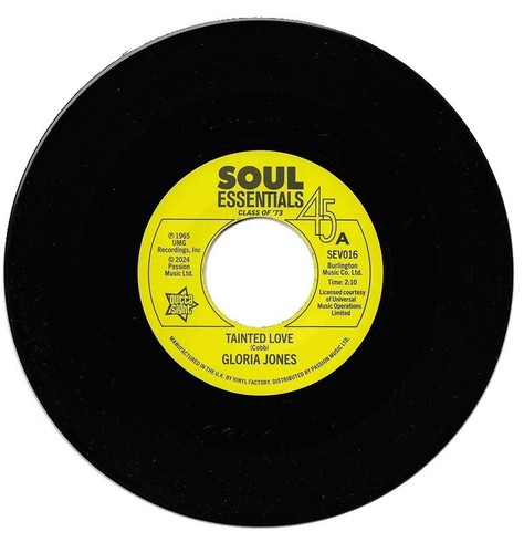 Gloria jones tainted love - tainted, /r