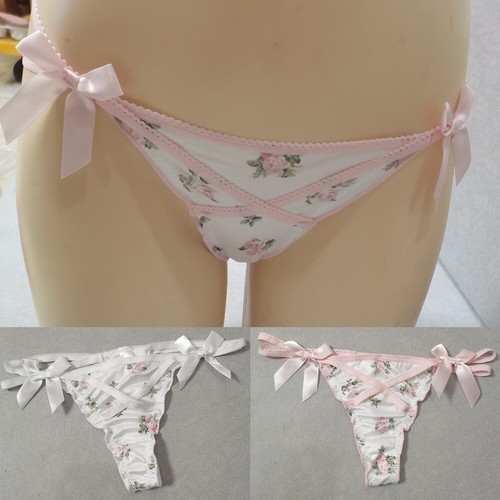 Cute lovely satin gstring - lovely,