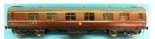 MTH trains LMS Mk3 All 1st corridor coach in LMS Crimson Lake Livery 22-60062B