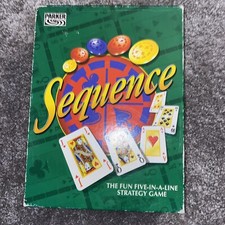 PARKER GAMES SEQUENCE STRATEGY CARD VINTAGE RARE BOXED COMPLETE  