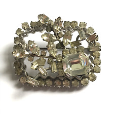 Vintage Paste Crystal Brooch