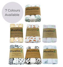 MuslinZ 3PK Luxury Baby Muslin
