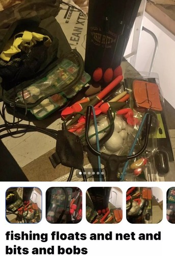 Large amount pike tackle - large, of