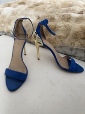 Zara Basics blue/gold metal