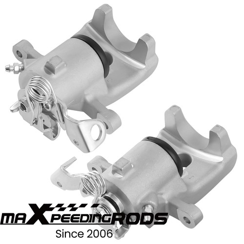 Pair brake calipers rear for - brake,