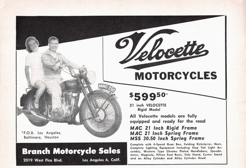 Velocette mac 350 - velocette,