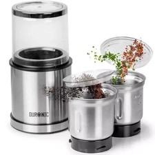 Duronic CG421 2-in-1 Coffee & Spice Nuts Grinder Electric Grinding Mill 200W
