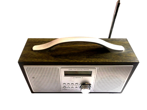 Wooden retro dab - retro, fm