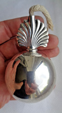 ANTIQUE CHINESE QING NOVELTY SOLID SILVER MILITARY ‘GRENADE’ CIGAR LIGHTER