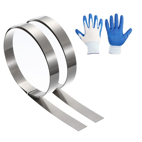 Pcs 8in 3 3ft stainless - 2, 3.3ft