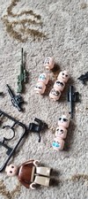 Lego look a like, guns and heads