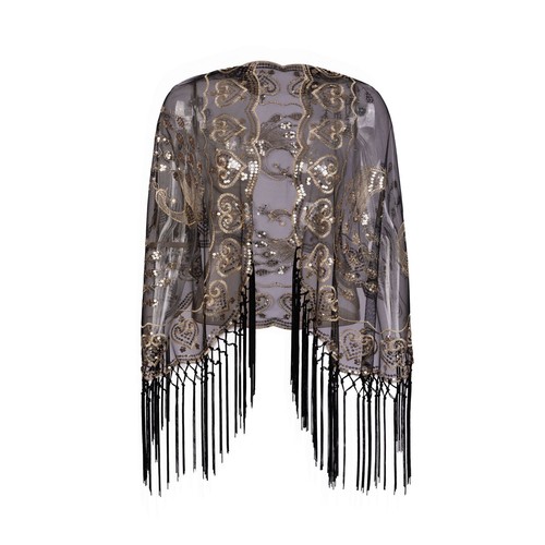 Women cape shrug - up,
