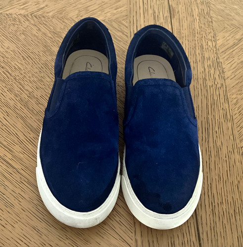 Clarks ladies blue - ladies,