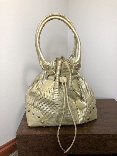 Russell bromley studded gold - &,