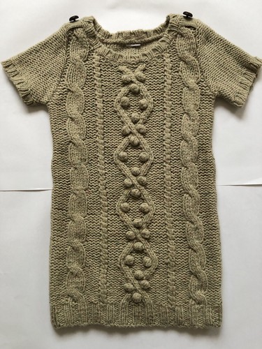 Girls knitted tunica - knitted, tunica/