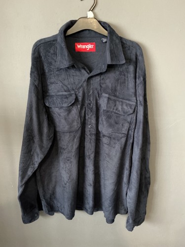 Navy wrangler fleece shirt - navy,