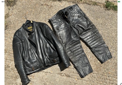 Jts motorcycle leathers - motorcycle, xl