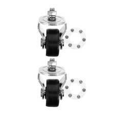 2PCS Floor Jack Caster Wheels