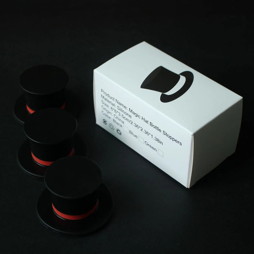 Magic hat wine bottle - hat, stopper