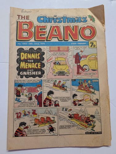 Beano comic 1953 - beano, december
