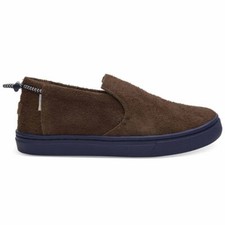 Toms Bark Shaggy Kids Brown