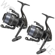 Sea Beach Reel x2 Fixed Spool Pier Boat Fishing Silk 40 Evo with 20lb Line