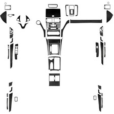 60Pcs Real Carbon Fiber Full