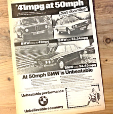 BMW 2002 E12 E3 3.0 1970s -