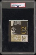 1987 U2 “The Joshua Tree” Tour Concert Ticket PSA Scotland August 1, Pop 1