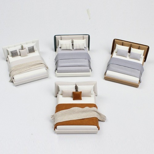 Dollhouses double bed - dollhouses,