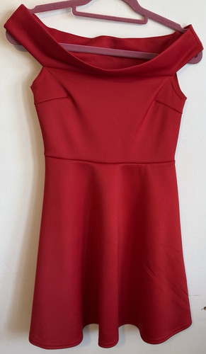 Boohoo red off the shoulder - boohoo,