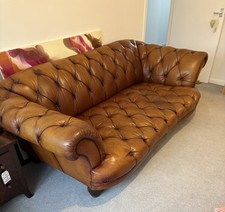 Tetrad Oscar four Seater sofa, grandmother and grandfather chair and foot stool