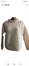 Arancrafts 100% Merino Wool Aran Jumper Sweater