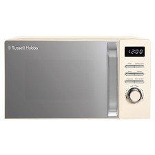 Russell Hobbs 20L Solo Microwave 800W, 8 Auto Modes & Child-Lock