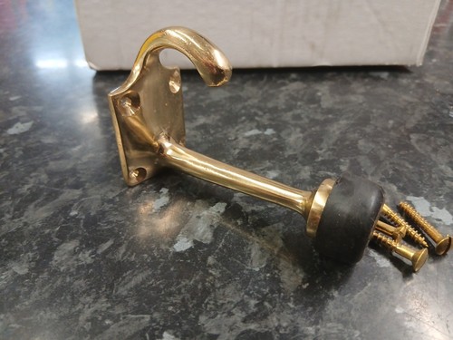 Brass hat and coat - and, hooks