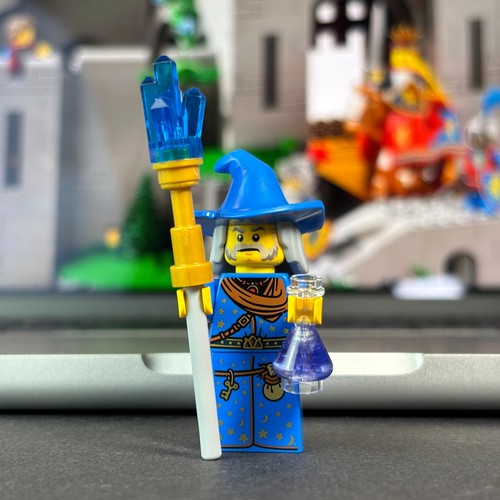 Lego blue wizard - lego®, minifigure