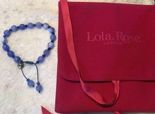 Lola Rose - Blue French Quartzite Bracelet - Stunning Blue Colour 