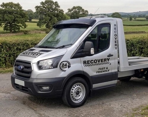 Ford transit recovery stickers - ford,