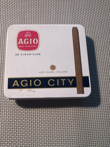 Tin agio city cigarillos - tin,